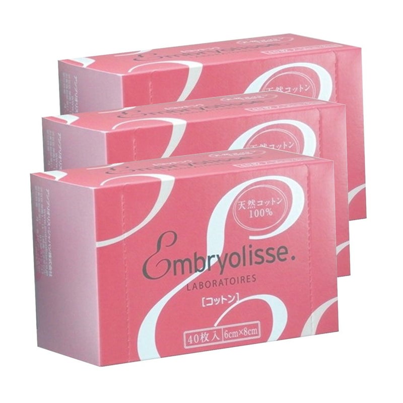 【定期便】アンブリオリス 天然コットン３箱セット / 120枚